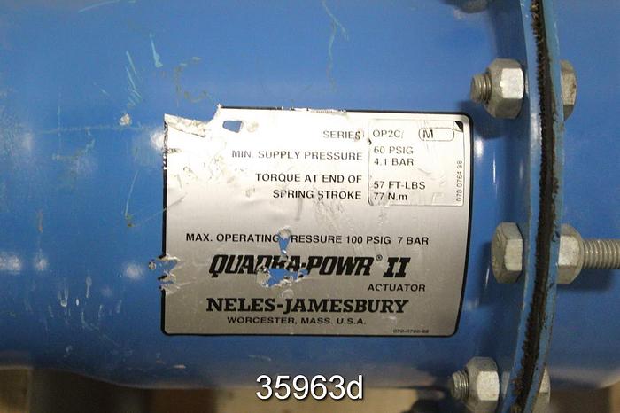 Used Neles Jamesbury 2" Ball Control Valve, 2 5150 31 3600 MT #35963