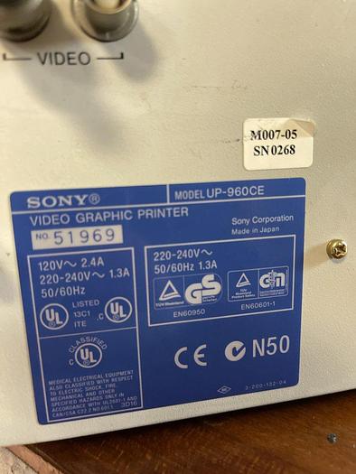 Gebraucht SONY Digital Graphik Drucker UP-960CE