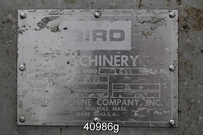 Used Bird JS24 Vibrating Screen #40986