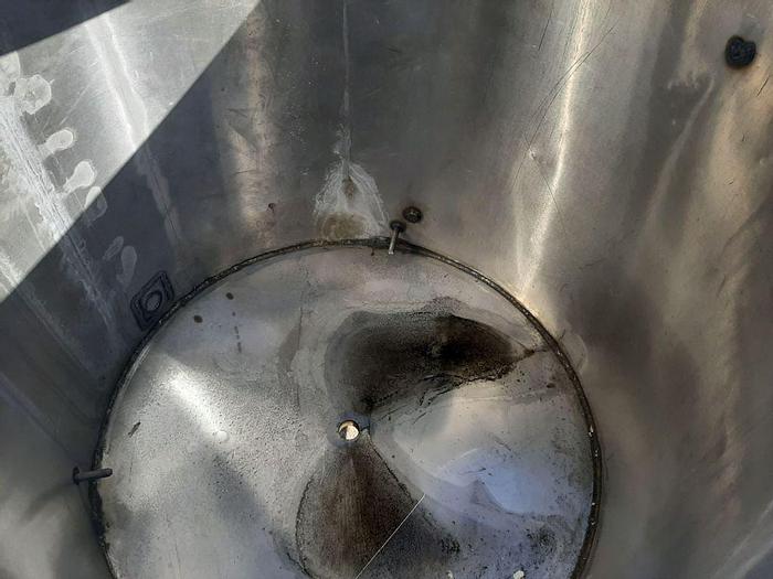 Used Tank, 315 Gallon, S/st, OT/DB, 45" x 46" #C744432