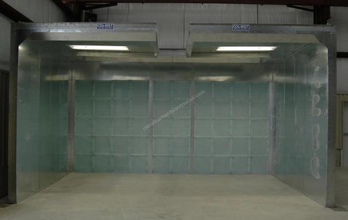Used Col-Met 9.5 x 16 Spray Booth
