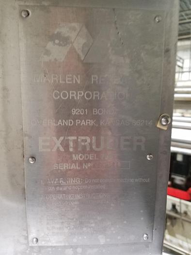 Used MARLIN  Model 750 Corn Chip Extruder