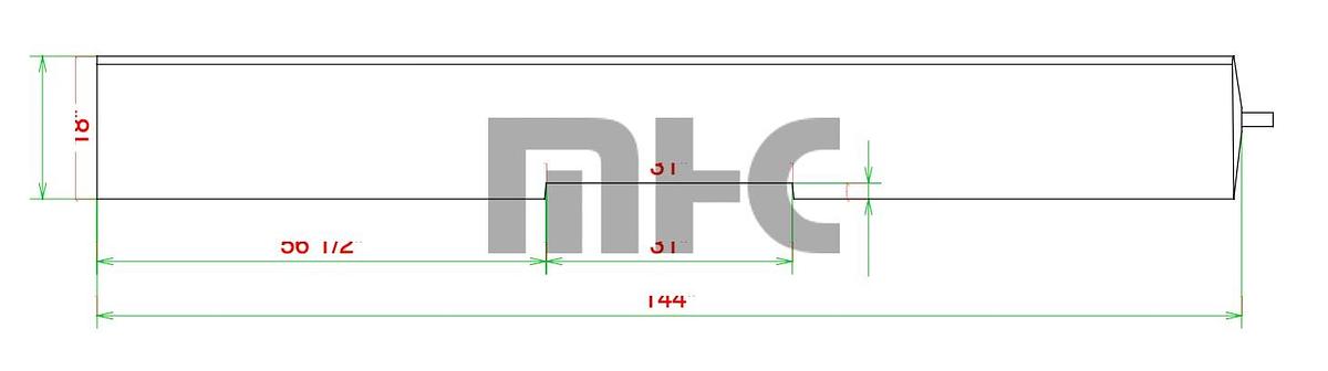 Used Precast Concrete Low Profile Barrier Dual Cavity Forms (FDOT)