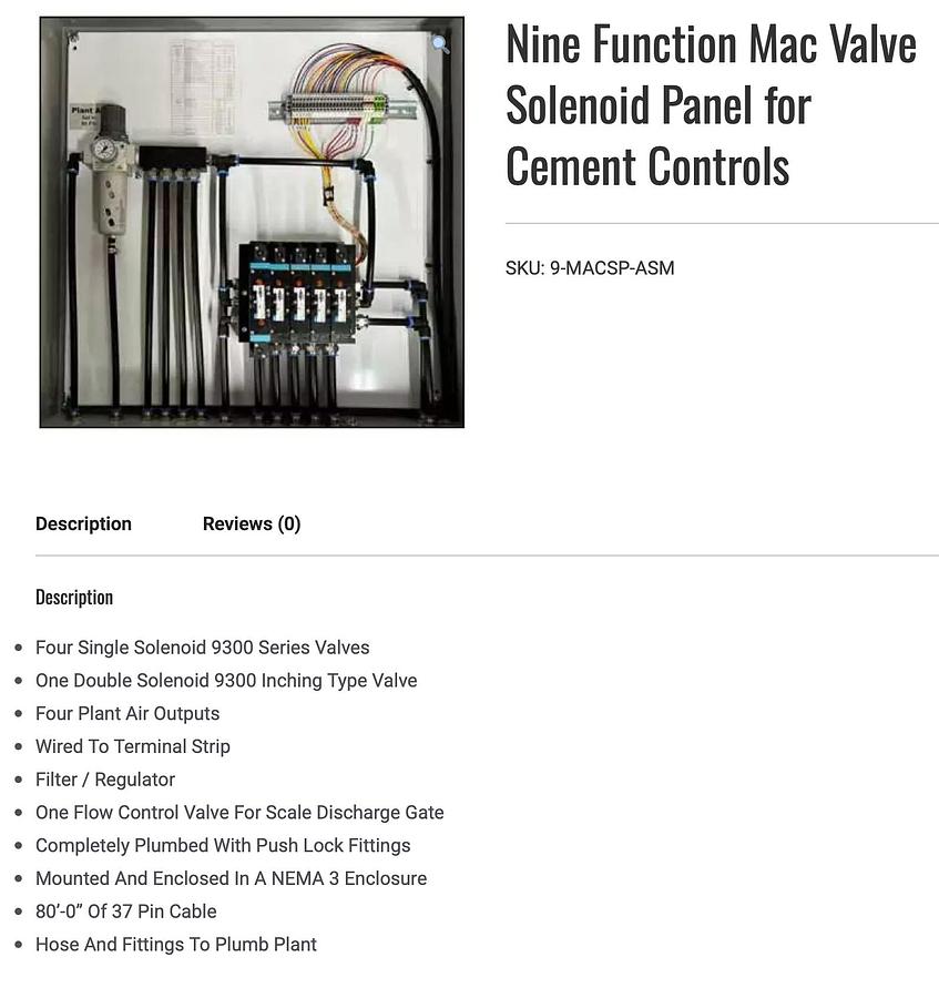 Used 2026 Belgrade 4 Compartment Stationary Concrete Batch Plant