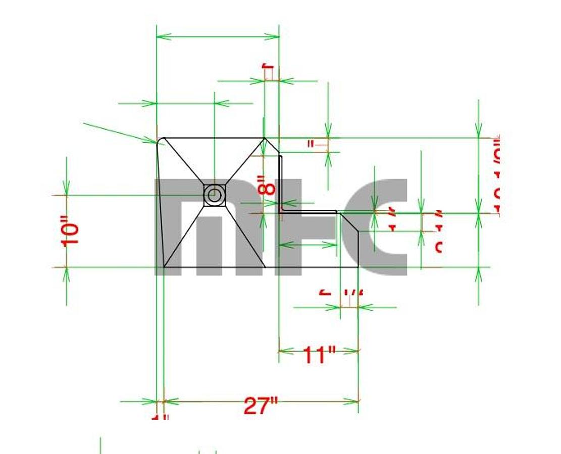 Used Precast Concrete Low Profile Barrier Dual Cavity Forms (FDOT)