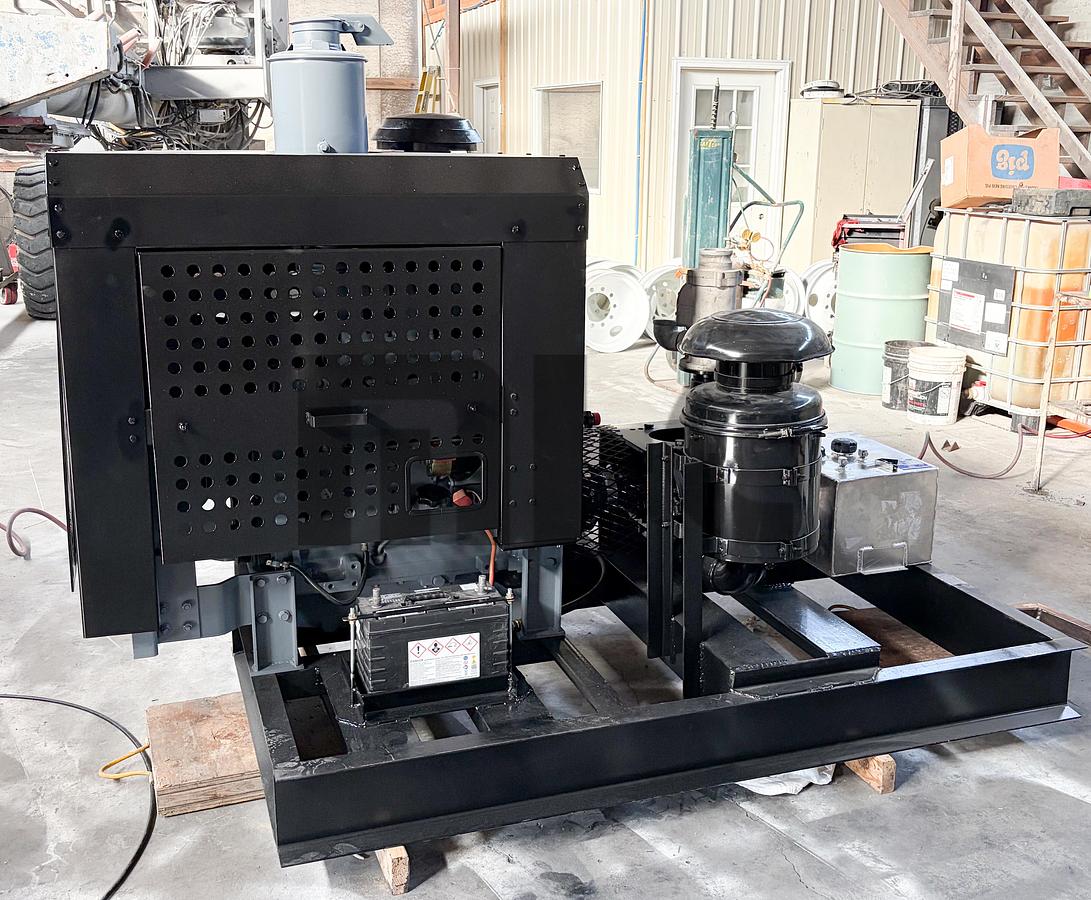 Used Portable, Self Contained, Gardner Denver Diesel Powered Transfer Blower Package