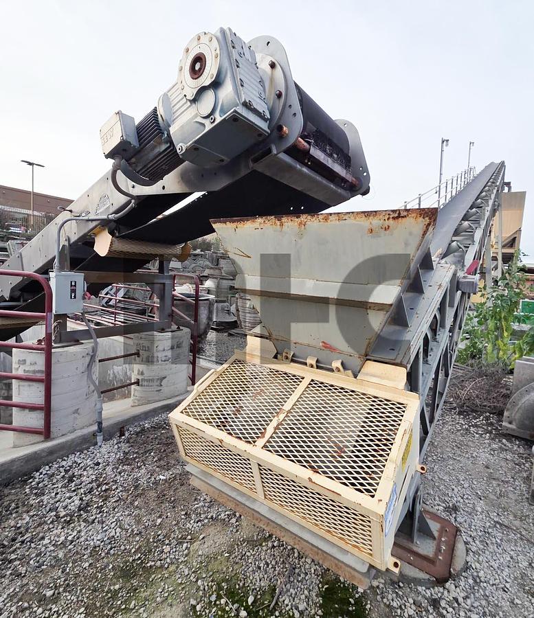 Used 2005 Turmac 4 Compartment Precast Concrete Batch Plant w/Haarup Mixer