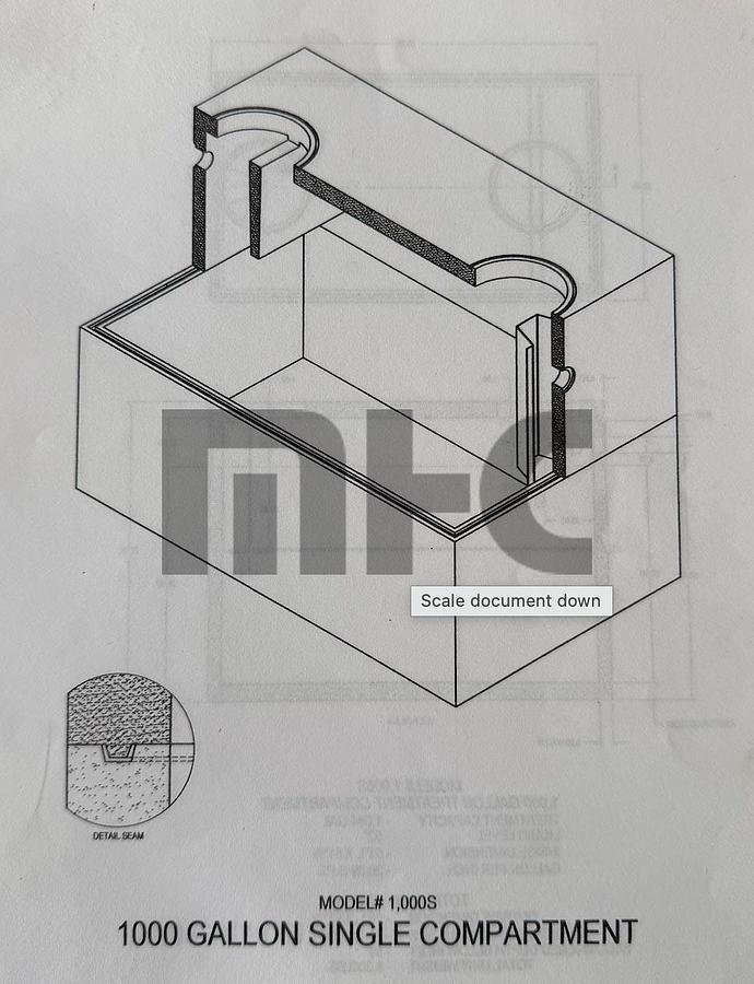 Used Norwalk Precast Concrete Septic Tank Forms (2500 gal, 1600 gal, 1500 gal, & 1000 gal)