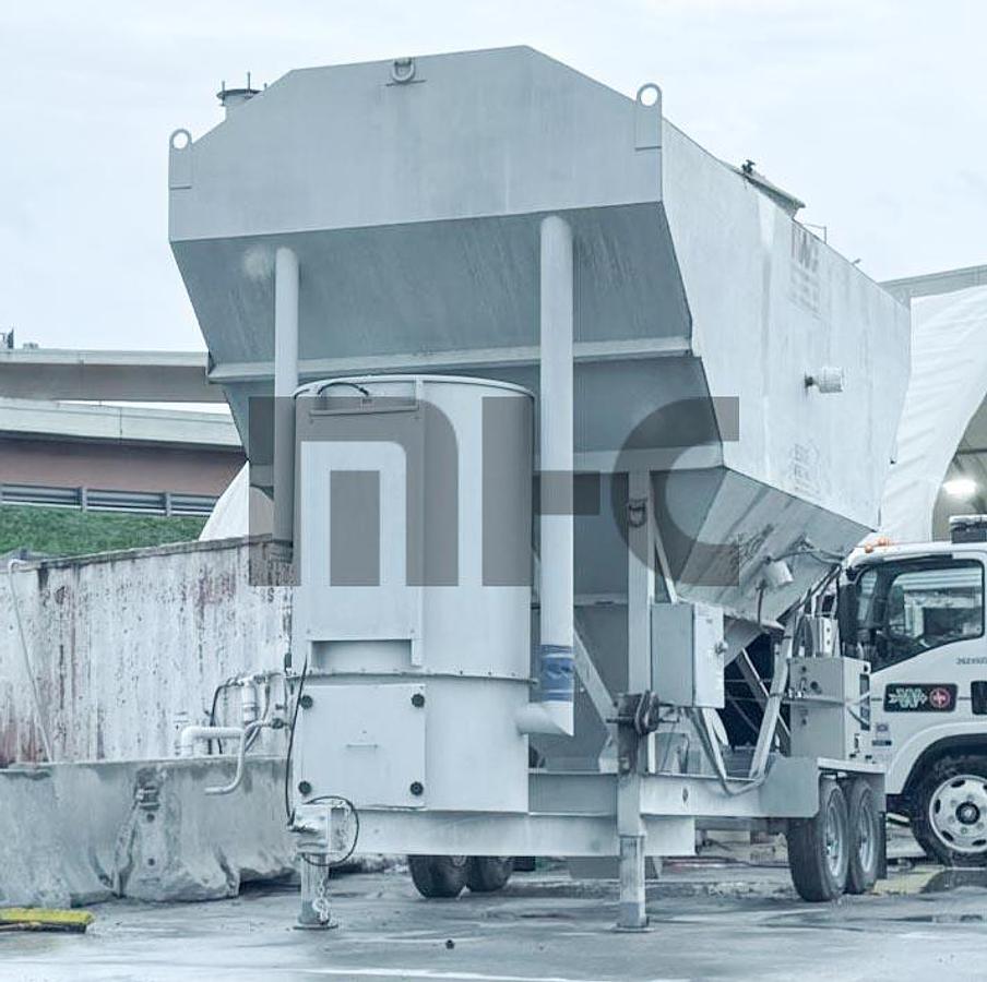 Used 2019 Belgrade 200 Bbl Low Profile Portable Cement Batching Silo