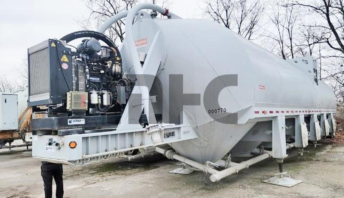 Used 2020 Gallegos Cement Pig / Guppy with Diesel Blower