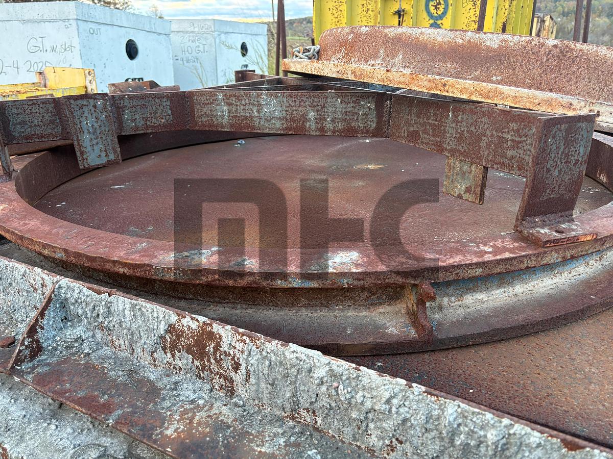 Used 60" B-Wall Precast Manhole Form Joiint Rings (5 Each)