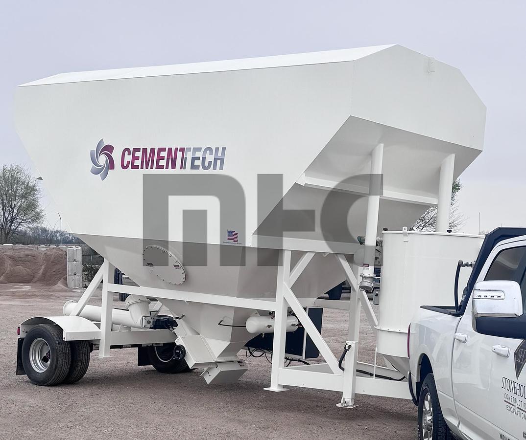 Used 2022 Belgrade LP200 Self Contained Gas Powered Cement Silo