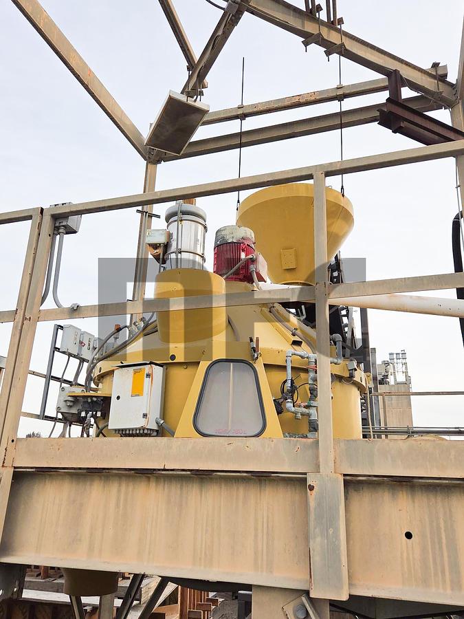 Used 2005 Turmac 4 Compartment Precast Concrete Batch Plant w/Haarup Mixer