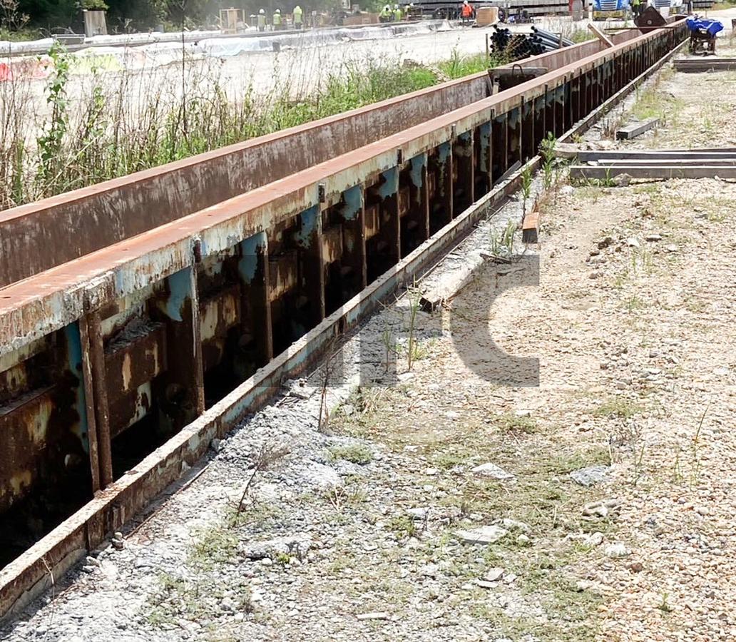 Used Hamilton Self Stressing 24" Precast Concrete Pile Forms