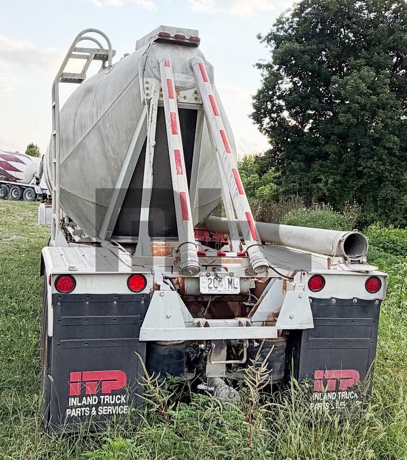 Used 1985 Fuehauf Aluminum Cement Tanker Trailer