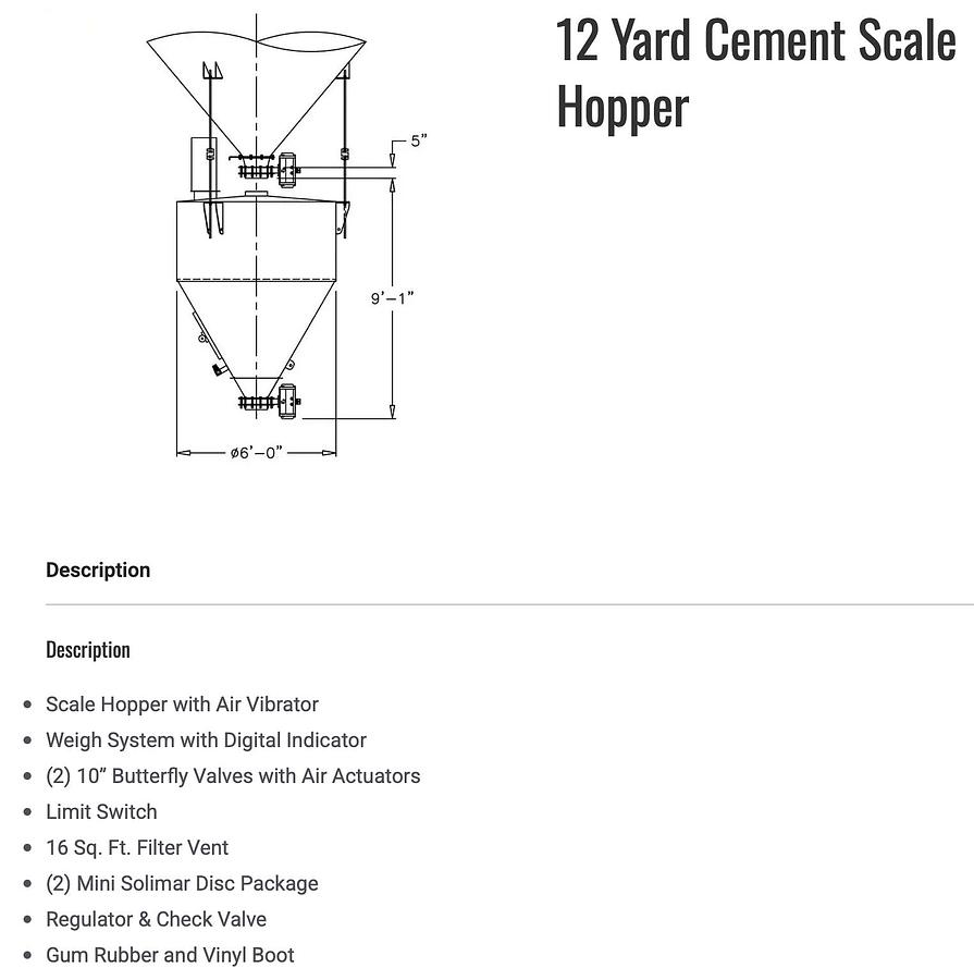 2026 Belgrade 4 Compartment Stationary Concrete Batch Plant