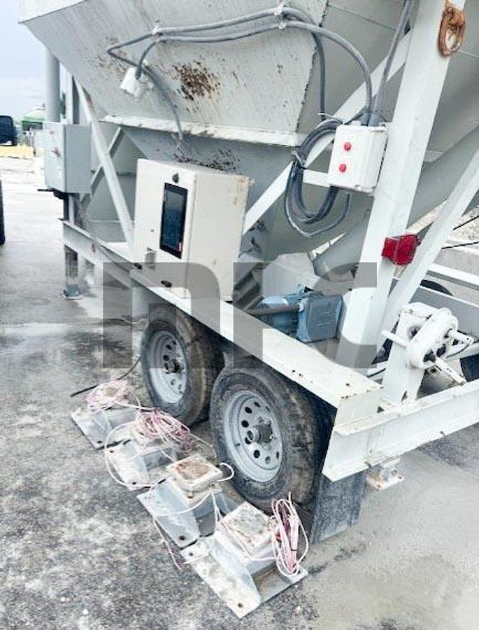 Used 2019 Belgrade Low Profile Portable Cement Batching Silo