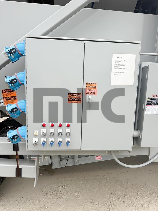Used 2025 Con E Co 327 Low Pro Portable Concrete Batch Plant