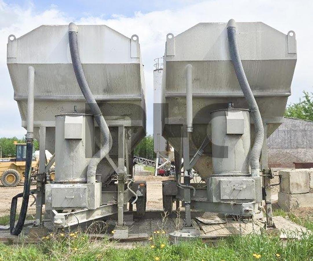 Used 2012 Montana Tank Works LP200 Low Profile Portable Cement Silo (2 Each)