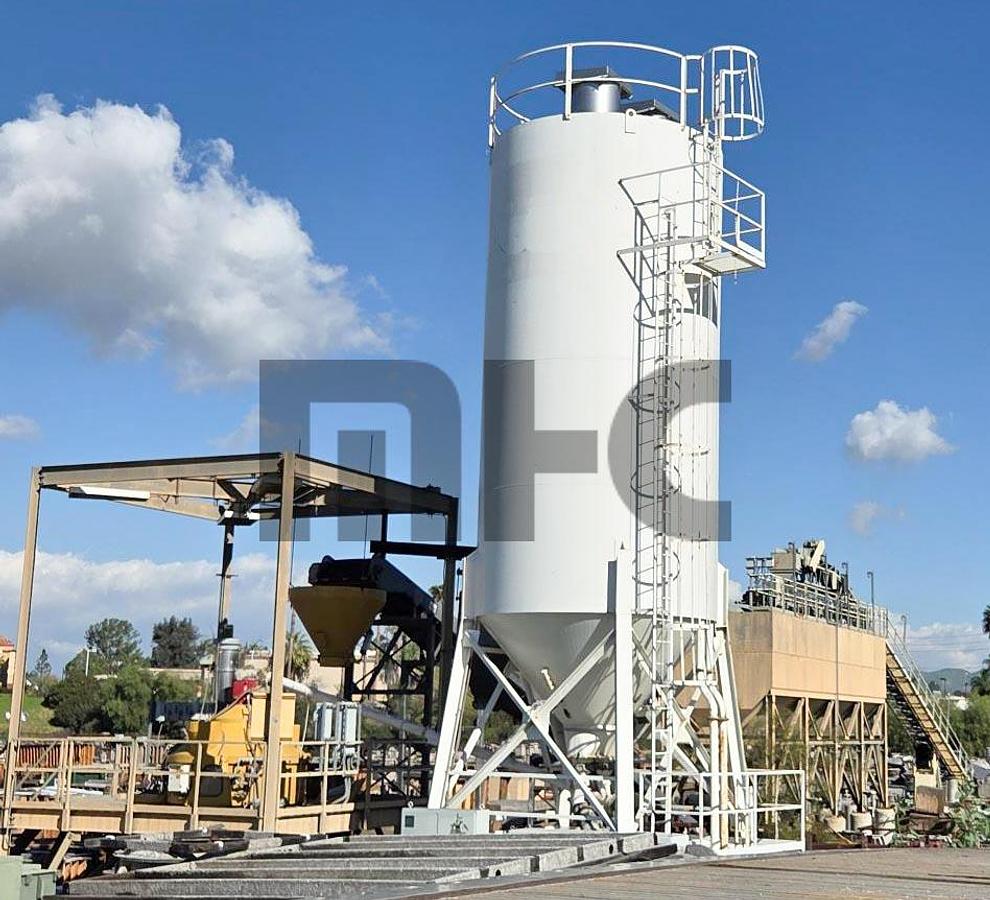 Used 2005 Turmac 4 Compartment Precast Concrete Batch Plant w/Haarup Mixer