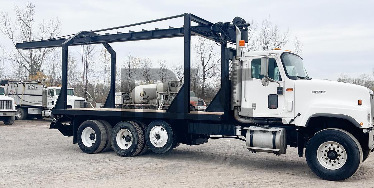 Used 2002 Paystar/Del Zotto Septic Tank Rail Truck