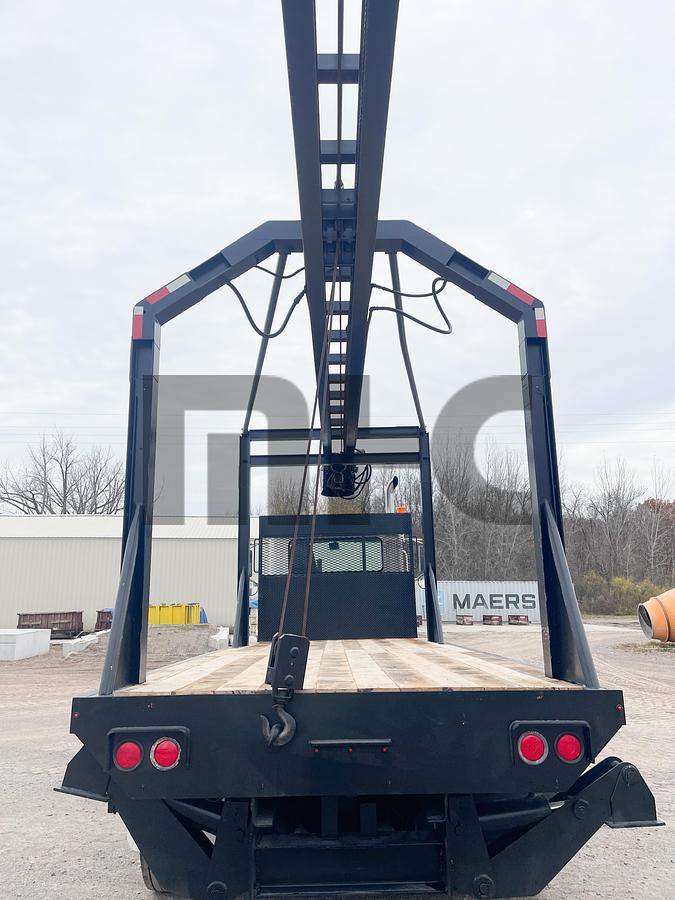 Used 2002 Paystar/Del Zotto Septic Tank Rail Truck