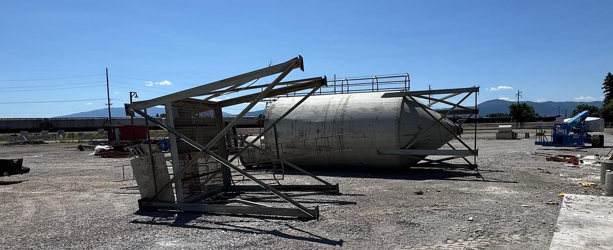 Used 45 Ton Cement Silo with Auger and Stand