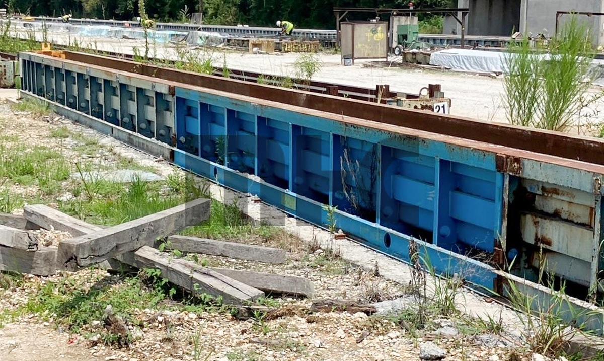 Used Hamilton Self Stressing 24" Precast Concrete Pile Forms