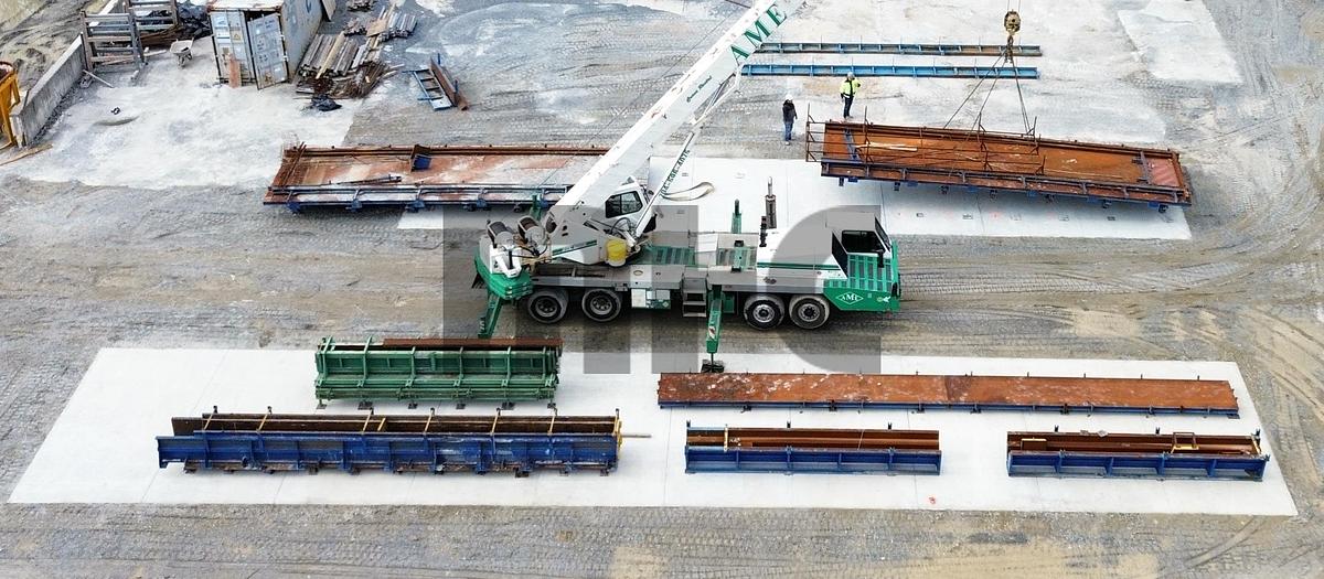 Used Precast Concrete Beam Forms, Precast Column Forms, & Precast Corner Forms
