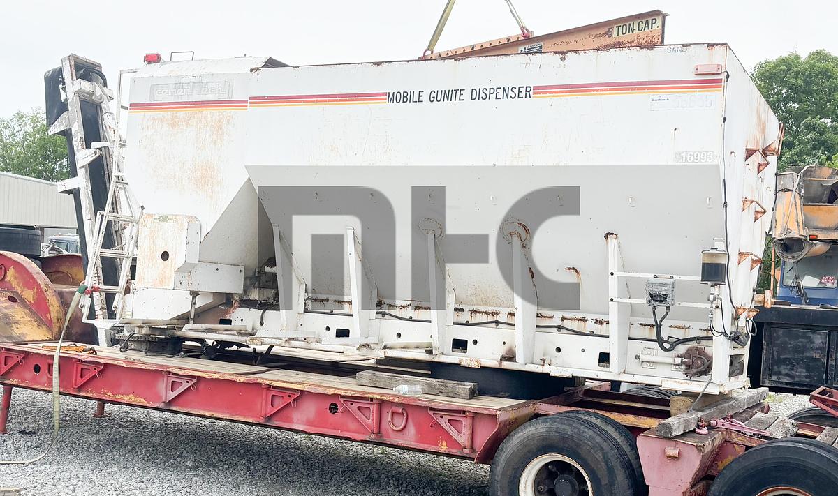 Used 2003 Cemen Tech MGD10-100 Gunite Volumetric Trailer Body