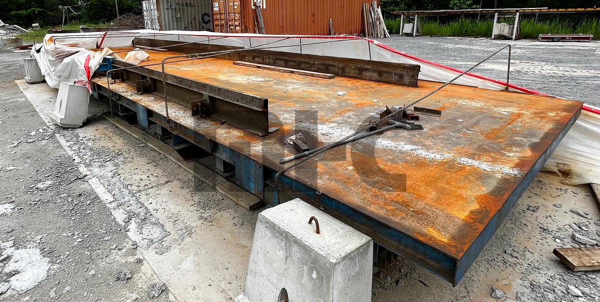 Used 11' X 39' Precast Concrete Casting Tables/Panel Forms (2 Each):