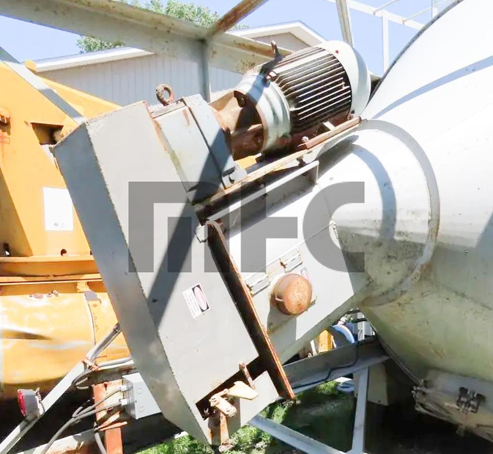 Used Belgrade 350 Barrel Round Portable (RP) Cement Silo