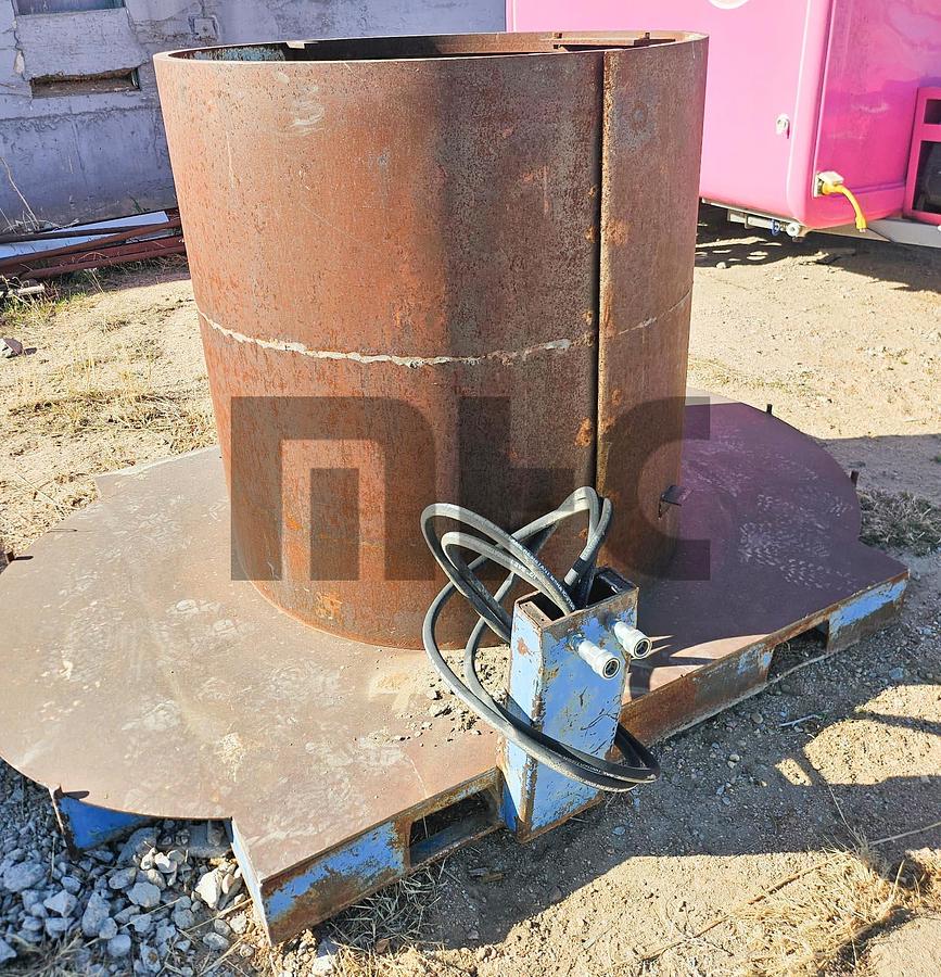 Used 48" Kirkpatrick Hydraulic Monolithic Manhole Base Form