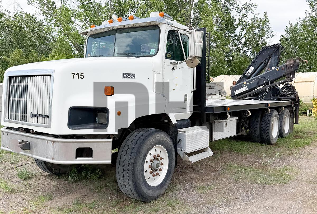 Used International / Hiab Knuckle Boom Truck
