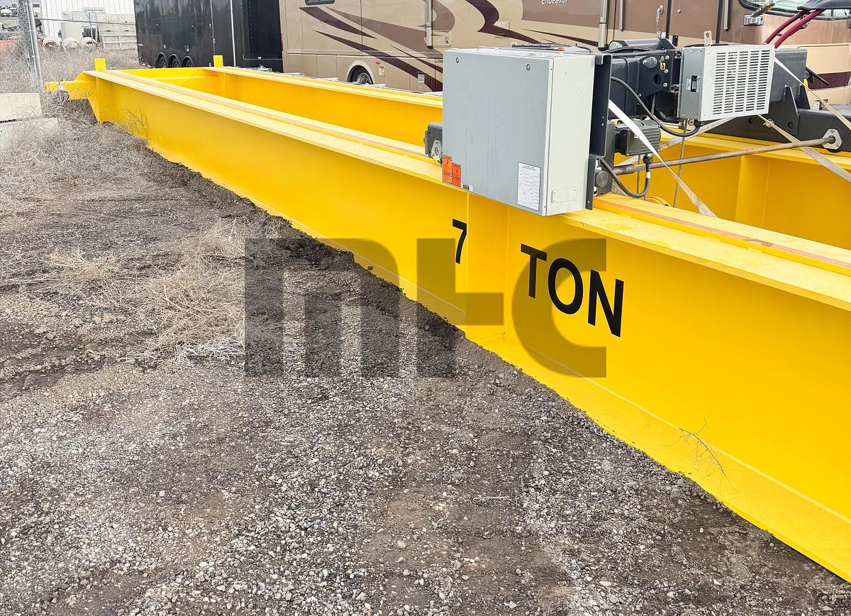 Used 2025 Yale 7.5 Ton Bridge Crane, Completer with Rails and Structure