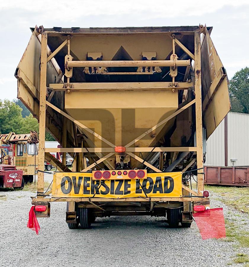 Used Besser/APPCO 6 Yard Portable Concrete Batch Plant