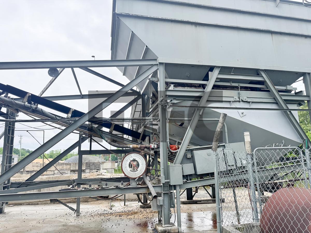 Used Johnson Ross and Mixer Systems Precast Concrete Batch Plant
