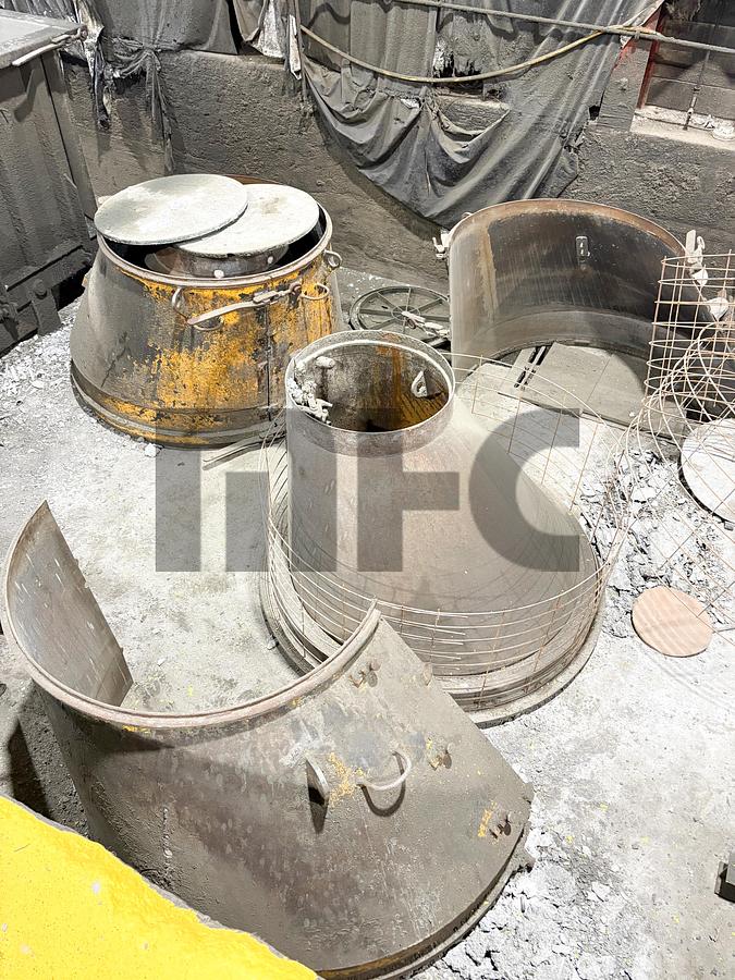 Used 48" Precast Concrete Eccentric Cone Forms (3 Each)
