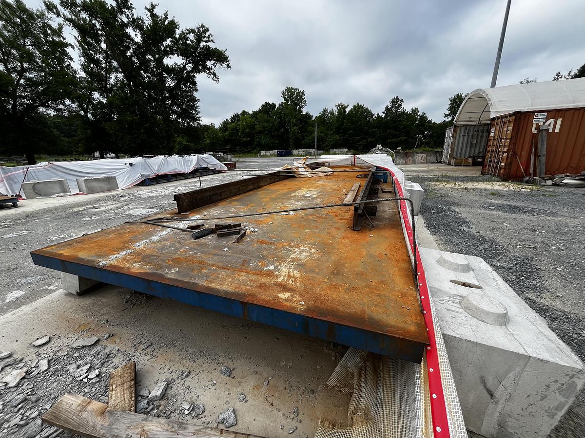 Used Precast Concrete Casting Tables