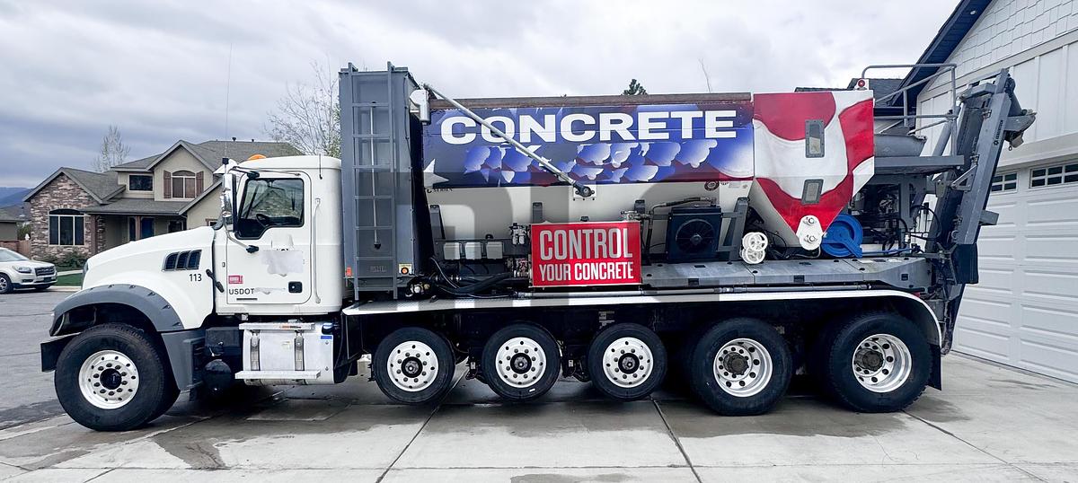 Used 2021 Mack Granite / Cementech C60 Volumetric Mixer Truck
