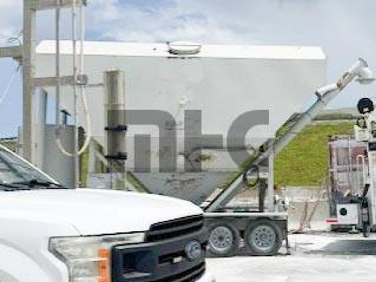 Used 2019 Belgrade Low Profile Portable Cement Batching Silo