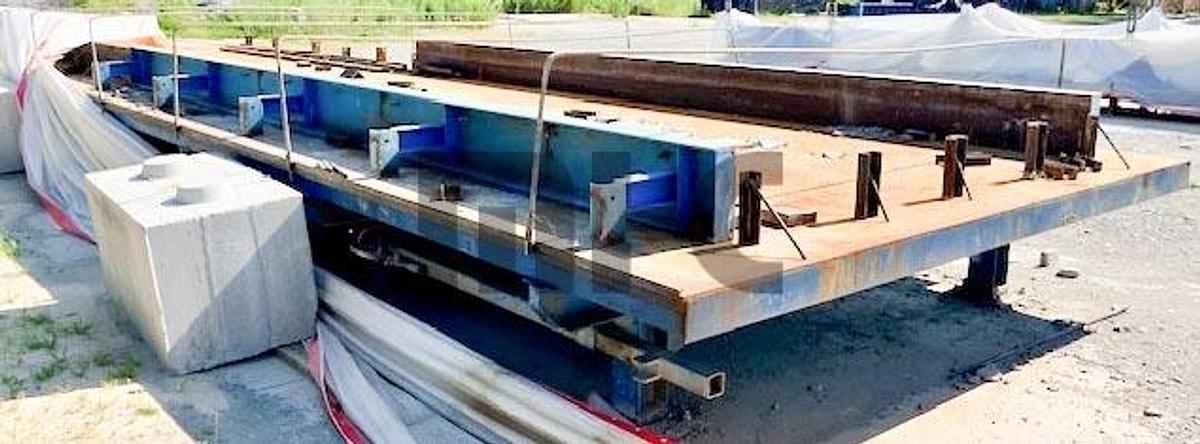 Used 11' X 39' Precast Concrete Casting Tables/Panel Forms (2 Each):