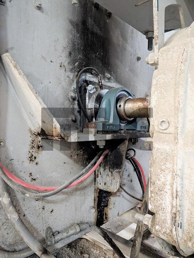 Used Mixer Systems Batch Plant (2018) with 21 cu ft Paddle Mixer & 2 Compartment Aggregate Bin
