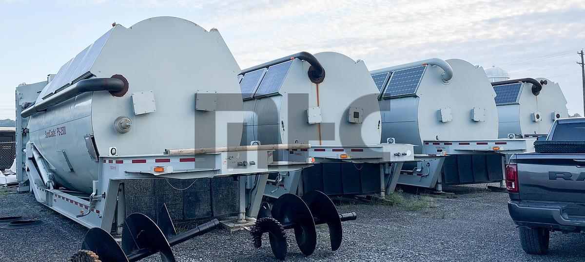 Used 2013 Mertz SandCastle PS-2500 Hydraulic Self Erecting Two Compartment Silo