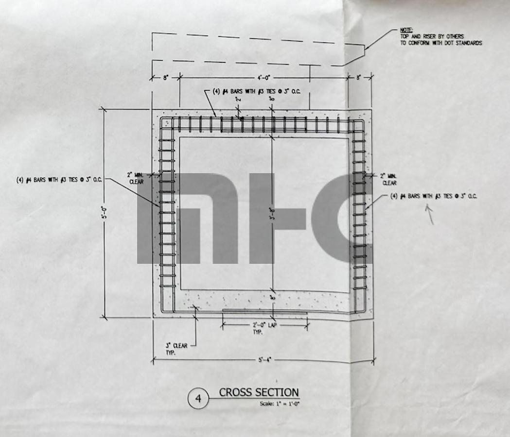 Used Precast Concrete Intake Form: