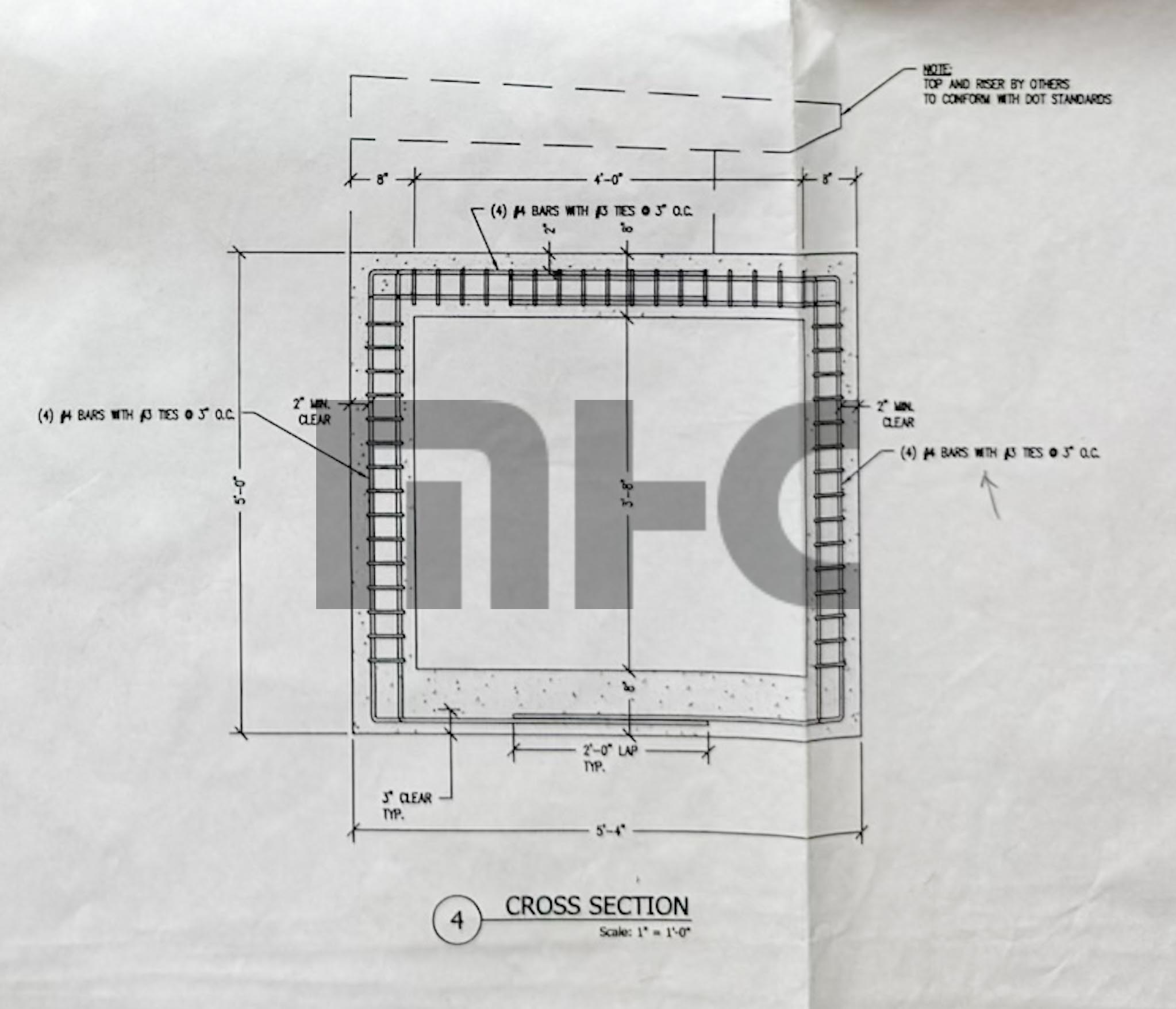 Used Precast Concrete Intake Form: