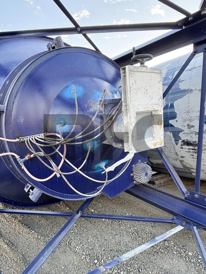 Used Standley Batch 135 Ton Stationary Cement Silo with Structure