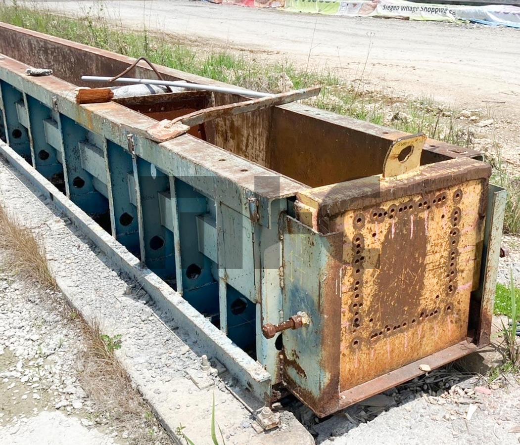 Used Hamilton Self Stressing 24" Precast Concrete Pile Forms