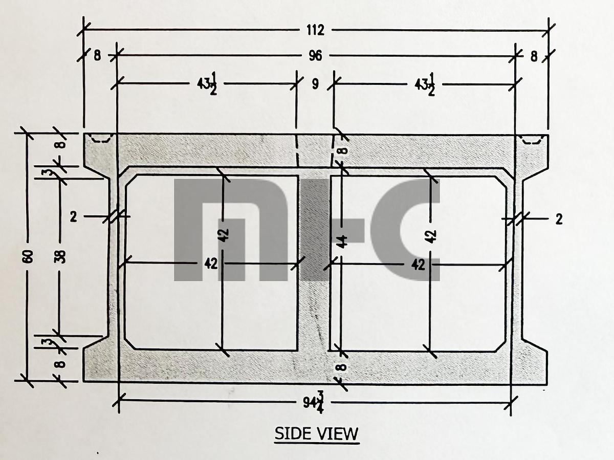 Used Precast Concrete Intake Form: