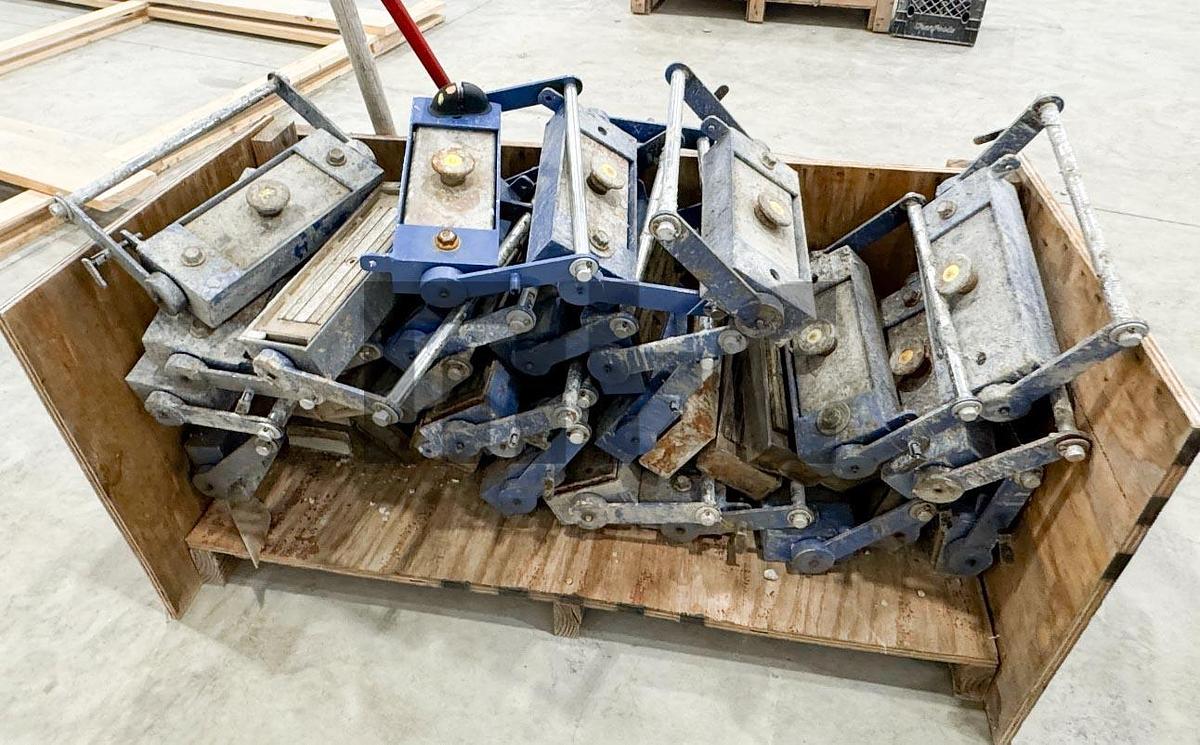 Used 2021  12'X 40' Precast Table with Rails and Magnets